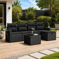 6-Piece Outdoor Sofa Set