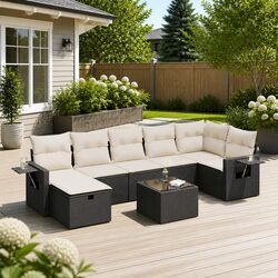 8 Piece Garden Sofa Set
