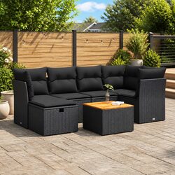 7 Piece Garden Sofa Set: Durable & Weather-Resistant