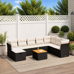 9 Piece Outdoor Sofa Set – Compact and Stylish