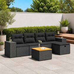 Stylish 6-Piece Outdoor Sofa Set for Your Patio