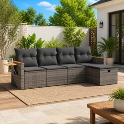 Stylish and Sturdy 5 Piece Outdoor Sofa Set
