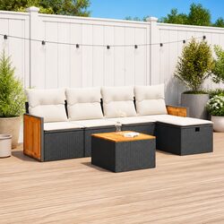 Concise 6 Piece Outdoor Sofa Set for Your Patio