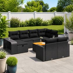 Compact 11-Piece Outdoor Sofa Set for Your Patio