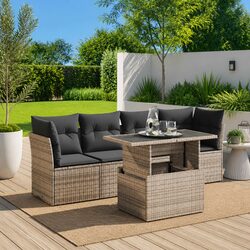 5 Piece Outdoor Sofa Set