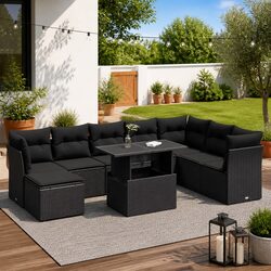 9-Piece Outdoor Sofa Set