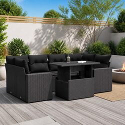 7 Piece Garden Sofa Set