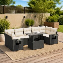 8 Piece Outdoor Garden Sofa Set — Style Meets Functionality