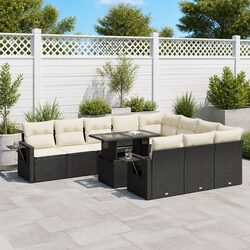 Compact 11-Piece Garden Sofa Set for Your Outdoor Area