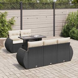 Compact and Stylish 6-Piece Garden Sofa Set