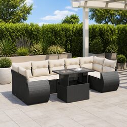 8 Piece Garden Sofa Set