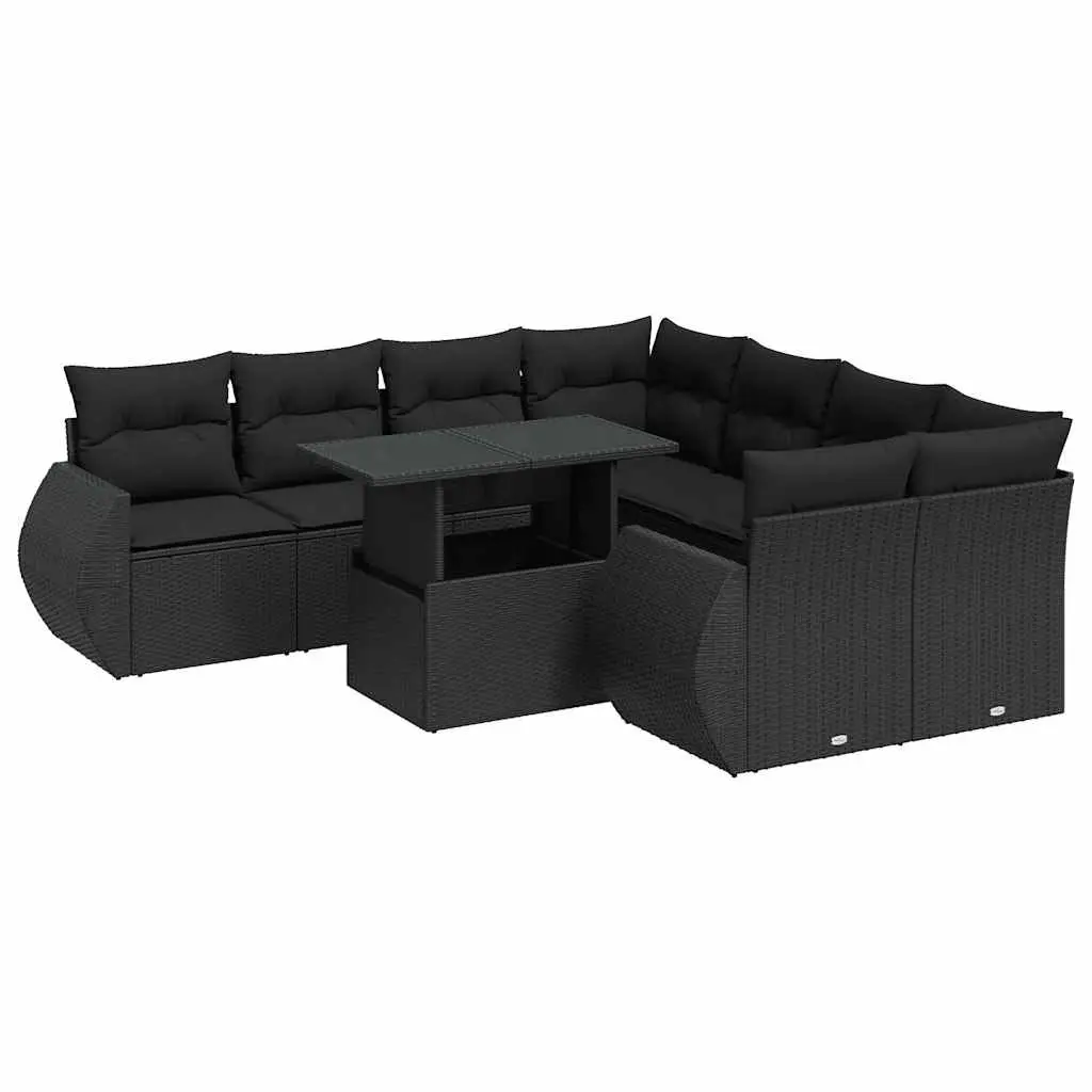 9 Piece Garden Sofa Set