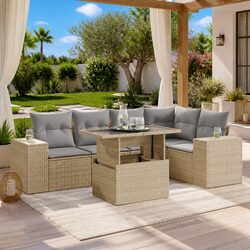 6-Piece Garden Sofa Set