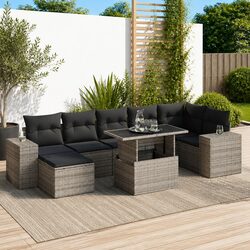 8 Piece Garden Sofa Set