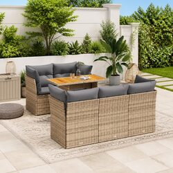 6-Piece Garden Sofa Set: Durable and Functional