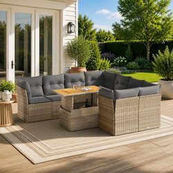 Concise Overview of Our 9 Piece Garden Sofa Set