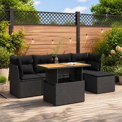 6-Piece Garden Sofa Set