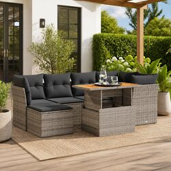 7-Piece Garden Sofa Set – Stylish and Functional