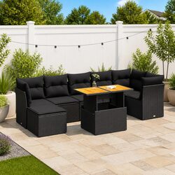8 Piece Garden Sofa Set