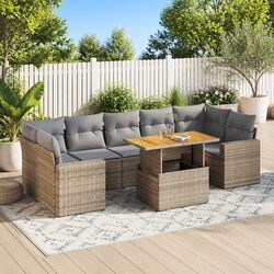 8 Piece Patio Sofa Set