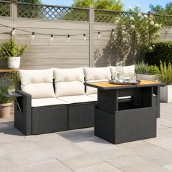 Compact and Stylish 5 Piece Garden Sofa Set