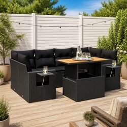 Concise and Stylish 7 Piece Garden Sofa Set