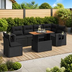 Enjoy Outdoor Living with This 7-Piece Sofa Set