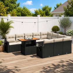 11 Piece Garden Sofa Set for Outdoor Spaces