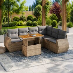 7 Piece Outdoor Sofa Set