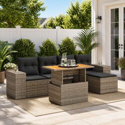 6 Piece Outdoor Sofa Set: Perfect for Any Space
