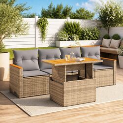 Compact and Efficient 5 Piece Outdoor Furniture Set