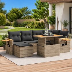 7-Piece Garden Sofa Set
