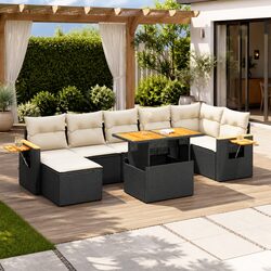 Effortless Elegance: 8-Piece Outdoor Sofa Set