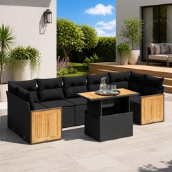 8-Piece Garden Sofa Set