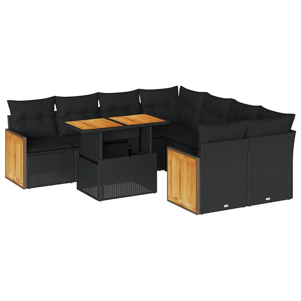 9 Piece Outdoor Sofa Set