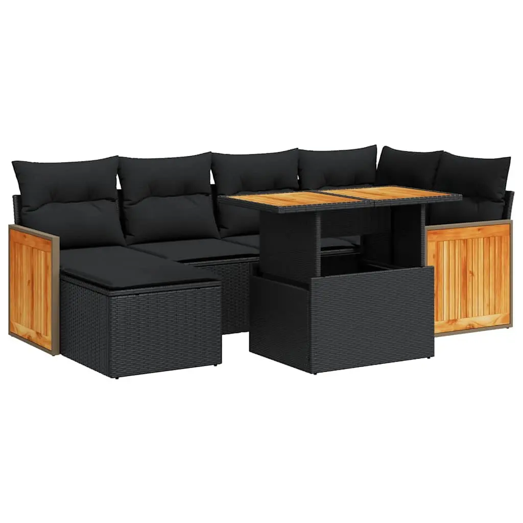 7 Piece Garden Sofa Set