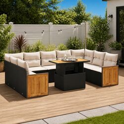 10-Piece Outdoor Sofa Set