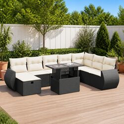 9 Piece Outdoor Sofa Set
