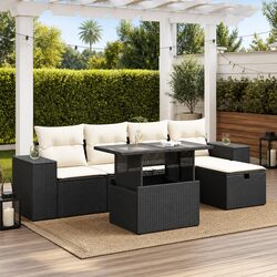Your New Outdoor Retreat: 6-Piece Garden Sofa Set