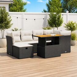 Friendly 7 Piece Outdoor Sofa Set with Storage Bags