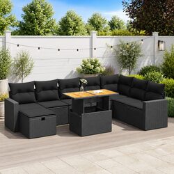 9-Piece Garden Sofa Set
