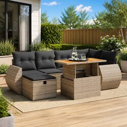 8 Piece Garden Sofa Set – Easy Outdoor Relaxation