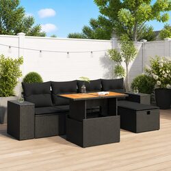 6 Piece Outdoor Garden Sofa Set for Your Patio
