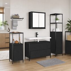 Compact and Stylish 3 Piece Bathroom Vanity Set