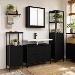 Concise and Modern 3-Piece Bathroom Vanity Set