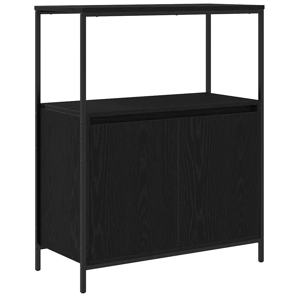 Bathroom Furniture Set Black Oak 5 Piece Vanity Storage Cabinet Mirror