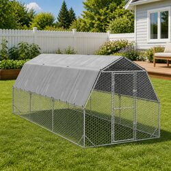 2.5x6x2.25m Chicken Run for Safe Roaming