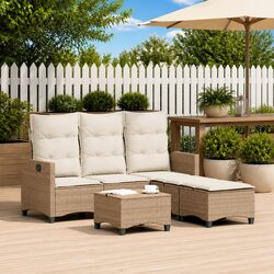 L-Shaped Garden Sofa Set - Durable and Stylish