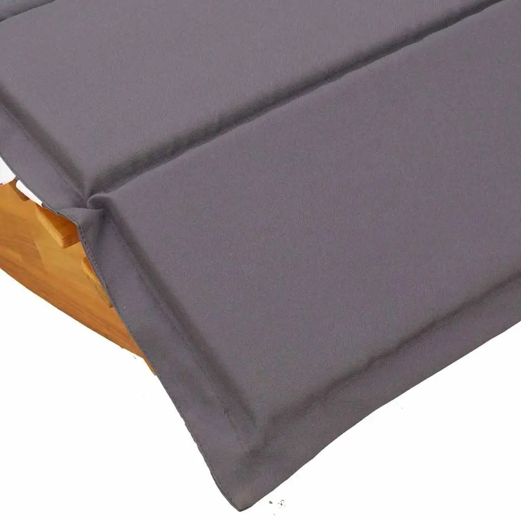 Sun Lounger Brown 2 pcs Acacia Wood Outdoor Sunbed Garden Patio Pool Deck Chair