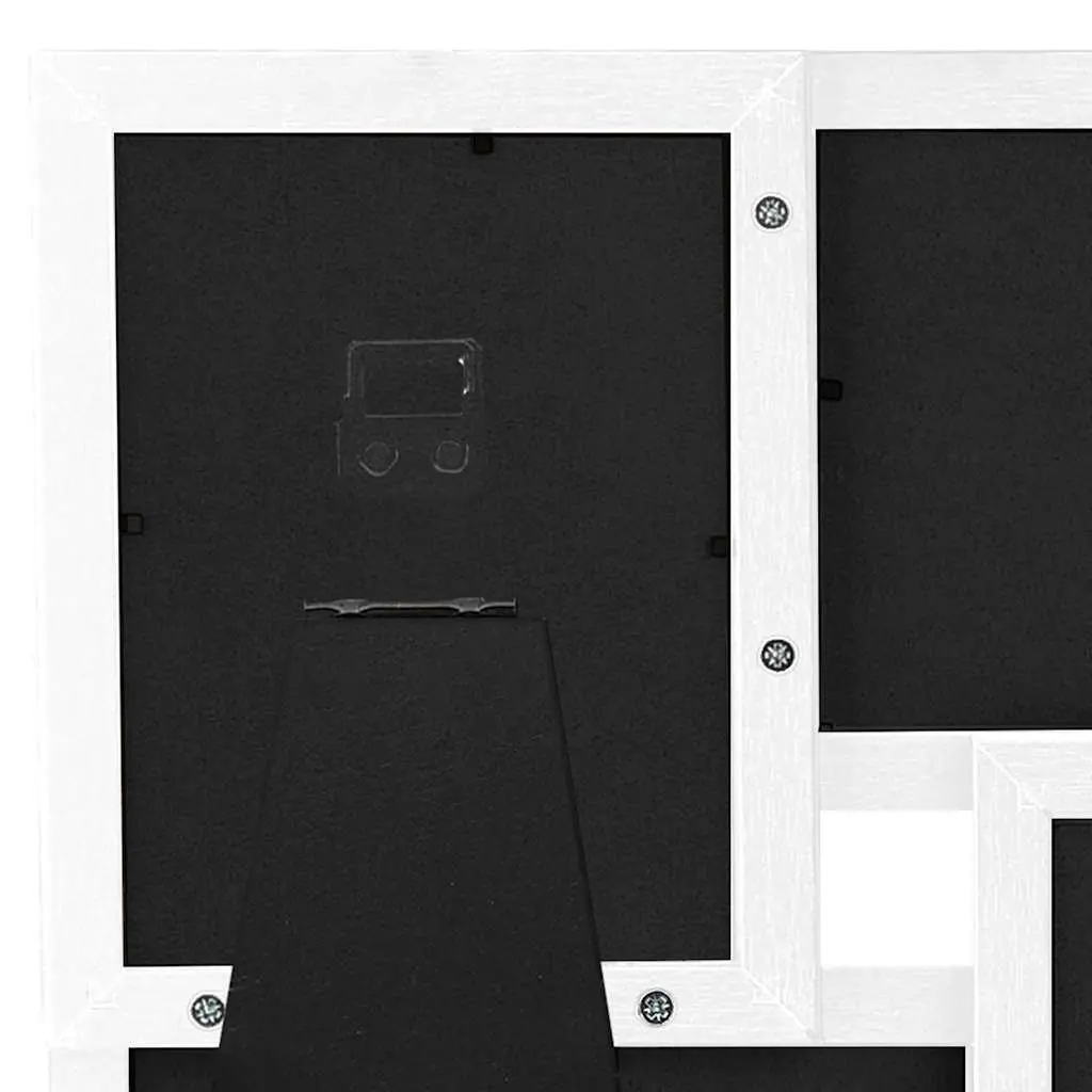 Collage Photo Frame White 4 Piece 13x18cm Picture Display Modern Wall Decor